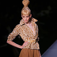 A crimped look at Dior.