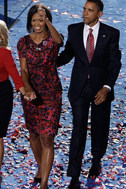 Michelle Obama in Thakoon at the Democratic National Convention.