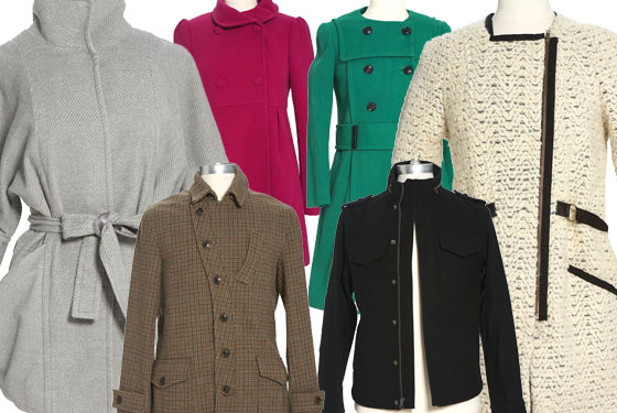 Clockwise from top left, Eryn brinié, Old Navy, Phillip Lim, Mayle, Gap, and Oliver Spencer.