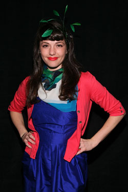 Of course she's smirking.