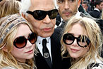 Karl Lagerfeld Talks Family Planning in the Olsen Twins’ Amazing New Book