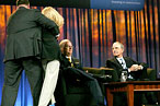 Protester Ruins Mortgage-Banker Convention With Unfunny Attempt to Kidnap Karl Rove