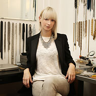 Nina Stotler in her studio.