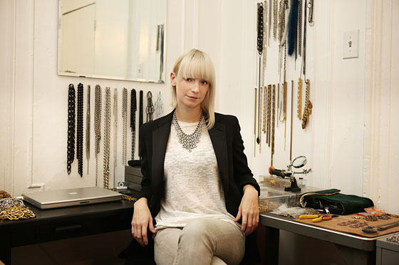 Nina Stotler in her studio.