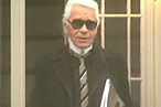 Video: Karl Lagerfeld on His Front Porch in Vermont!