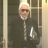 Video: Karl Lagerfeld on His Front Porch in Vermont!