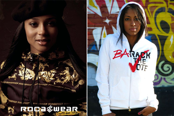 Ciara for Rocawear and I'm So Hood hoodie ($40) by Barackawear.