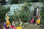 Artist Michael Buhler-Rose Visits Bollywood, Florida