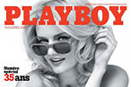 Lydia Hearst, naked in French <em>Playboy</em>, a country that cares about serious things.