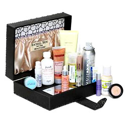 Rachel Roy's beauty case for Beauty.com.
