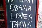 Barack Obama May or May Not Care About Terroir’s New Brunch, Boqueria Soho’s Menu
