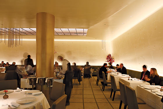 Corton's dining room.