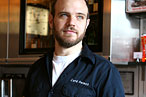 Christopher Pravdica Gets Dirty at Hank's and Serves Ski Water at Café Select