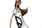 Diane Von Furstenberg, Proenza Schouler, and More Create Looks Inspired by the Peace Sign