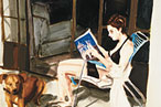 Artist Elizabeth Peyton Paints Self, Turns Vacation Into Tax Write-off