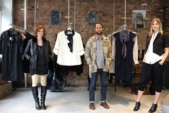 Kat Berkery, Mike Townsend, and Whitney Singer
