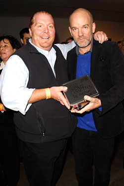Big Batali, skinny Stipe, and a $20,000 lunch box.