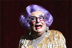 Dame Edna Collaborates with M.A.C; Patrick Dempsey Pontificates on Skin Care