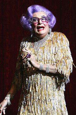 The lovely Dame Edna.