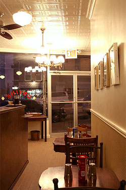 Inside Ortine.