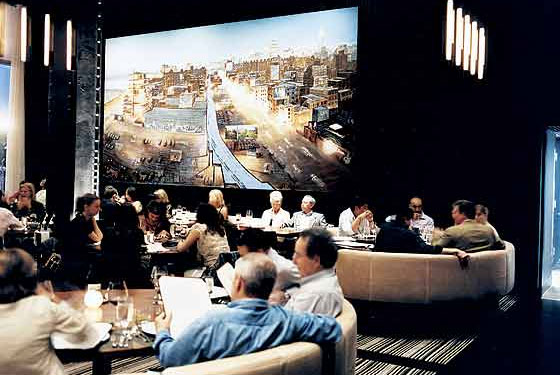 The scene at Craftsteak.