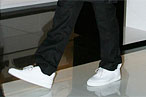 Kanye West Has Been Wearing the Louis Vuitton Sneakers He Designed