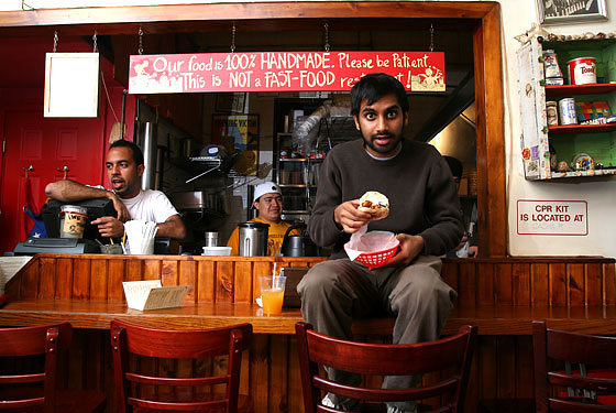 Aziz Ansari Misses Shake Shack So