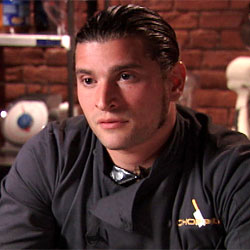 Cheftestant (cooktestant?) Perry Pollaci of Bar Blanc
