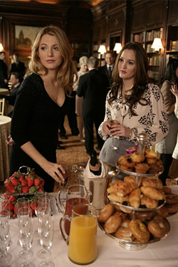 You can just barely detect how the close proximity of the pastries is like kryptonite to Blair's superstrength.