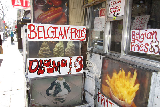 Ray's Candy Store sells Obama eats.