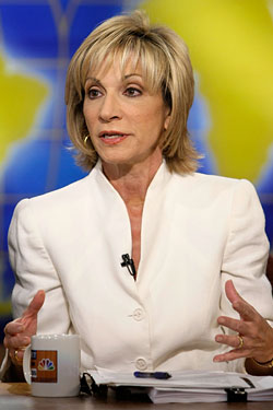 Andrea Mitchell Has Just a