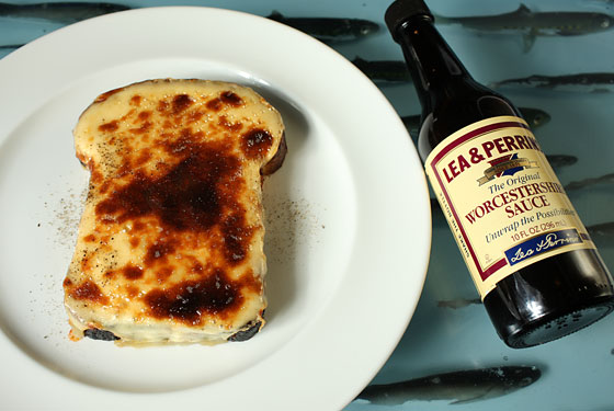 April Bloomfield's Welsh rarebit, available at the John Dory.