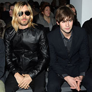 Also, he had to sit next to Jared Leto. Pity.