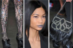 Doo.Ri’s Sequined Leggings Go Great With Hairy Handbags