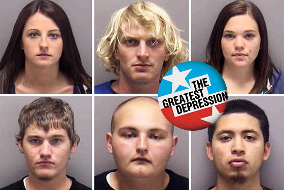 The faces of American Recession Rage, so far.