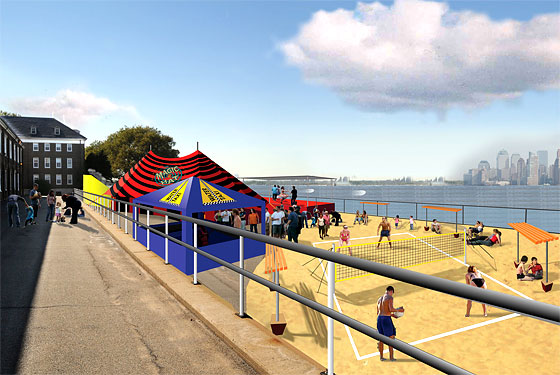 Water Taxi Beach Will Come to Governors Island