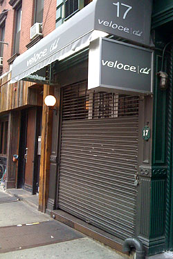 Bar Veloce Dresses Up, Becomes Veloce Club