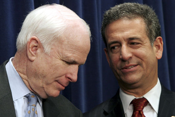 McCain: "This bill is going down. At least for a <i>week</i>." Feingold: "God, nothing is more sexy than watching you impede fiscal measures."