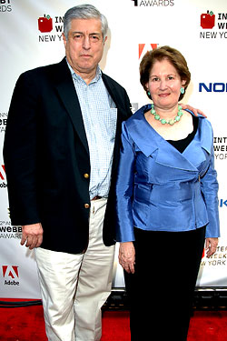 Tim and Nina Zagat