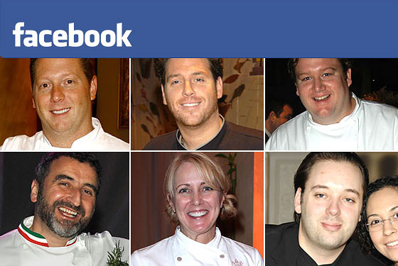 Status Update: Which Chefs Are Your Facebook Friends?