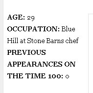 Dan Barber May Make Time 100 Even If They Misprint His Age