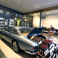 Inside Pasanella and Son Vintners.