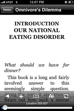 What to Read at the Bar Now That iPhone Is Kindle-Capable?