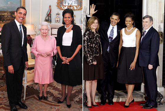 michelle obama arms. Michelle Obama Wears Toledo