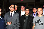 From left, Vinny Dotolo, Chrisopher Kostow, Mark Fuller, Kelly English, Jon Shook, Brian Maiden, Nate Appleman, Bryan Caswell