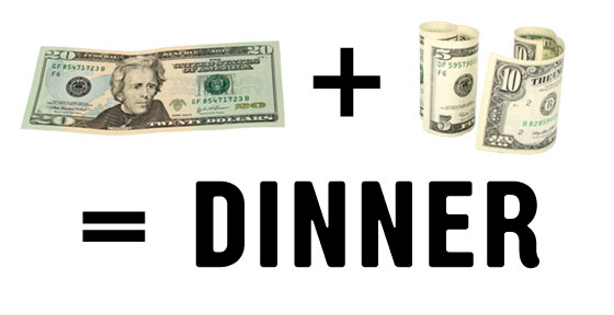 User’s Guide: Never Spend More Than $35 for Dinner