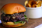 Irving Mill’s Burger, Beer, and Shot Deal
