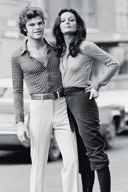 Prince Egon and Diane Von Furstenberg contemplate their next dinner party.