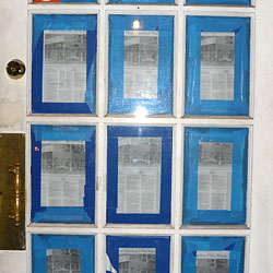Bruni's review in the Charles's windows.