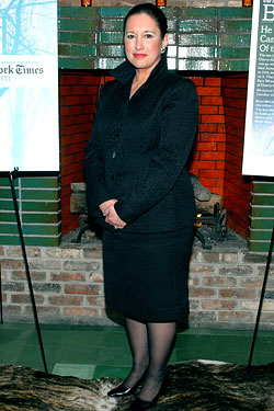 New York Times Company president and CEO Janet Robinson.
